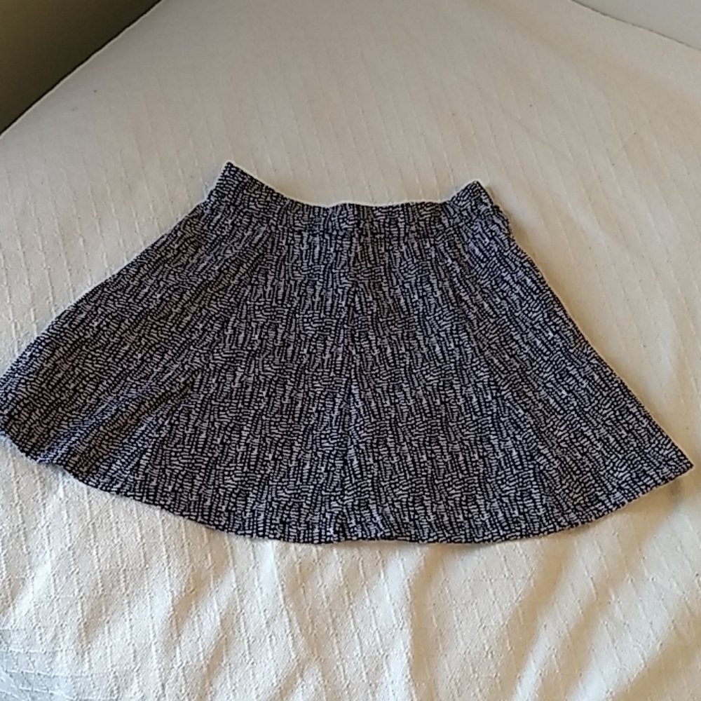 Forever 21 printed skater skirt